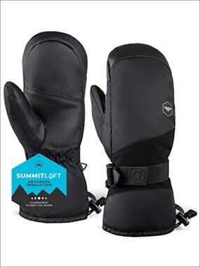 Waterproof Insulated Ski Mittens Winter Snowboard Gloves